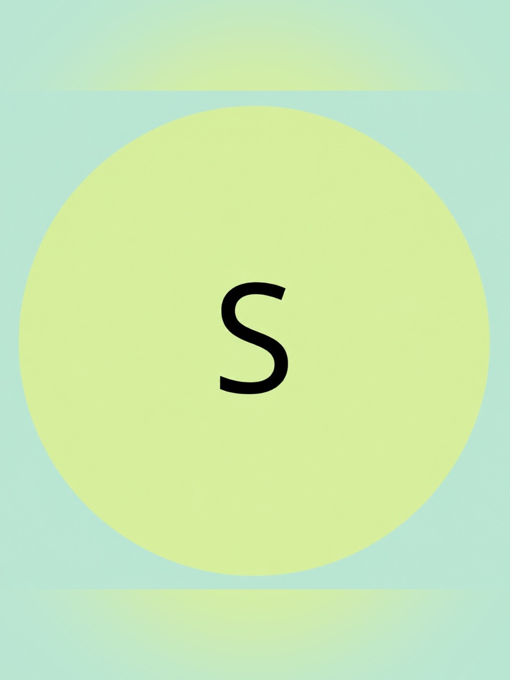50 STICKERS - 2” ROUND - CLOTHING LABELS - SIZE SMALL “S” - BRIGHT GREEN
